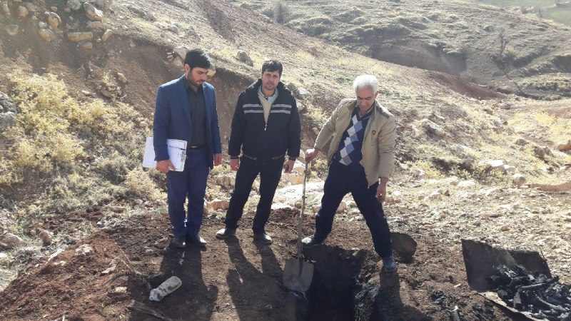 کشف و معدوم سازی کوره های تهیه ذغال در اسلام آبادغرب/ هشدار به متجاوزین اراضی ملی در شهرستان