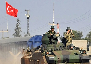 شهر عفرین زیر آتش ارتش ترکیه + فیلم 