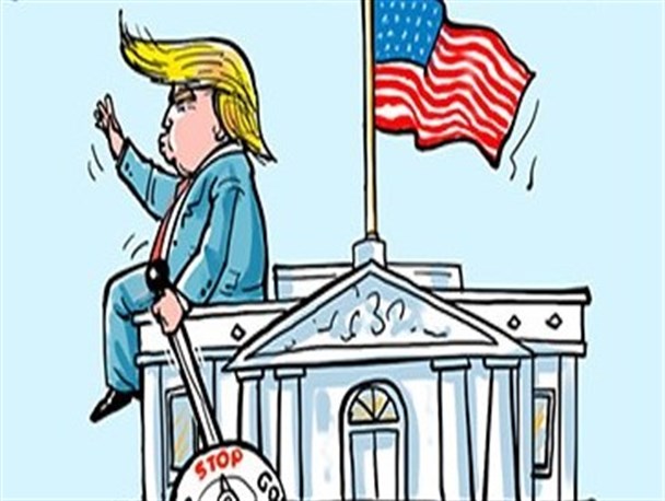 کاریکاتور/ ترامپ و مراسم افتتاح سفارت‌ در‌قدس؟!