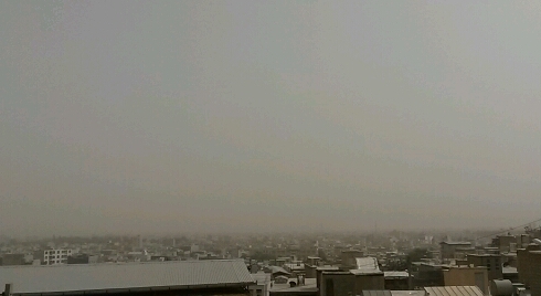 غلظت آلودگی هوا در اسلام آبادغرب به حد هشدار  رسید/ مردم ماسک بزنند
