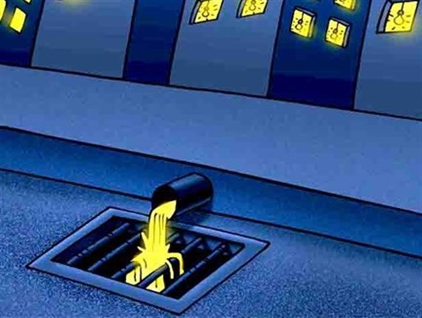 انرژی با ارزش برق در کانال فاضلاب!/ کارتون