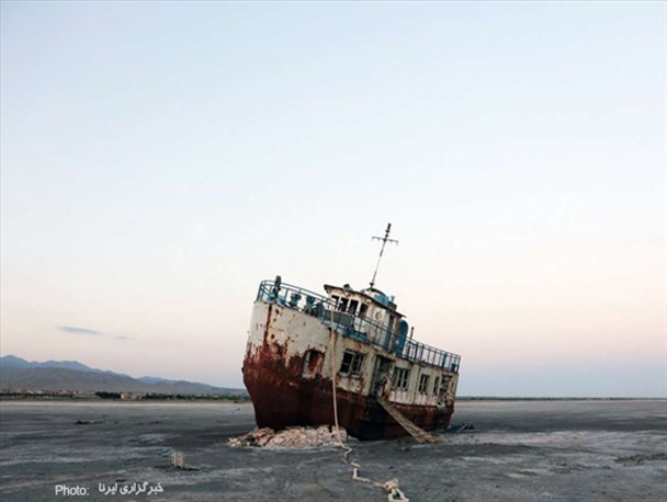 آخرین وضعیت دریاچه ارومیه‎/تصاویر
