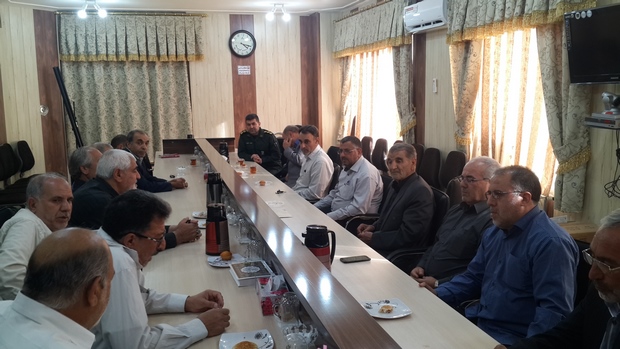 دیدار پیشکسوتان و بازنشستگان با فرمانده سپاه اسلام آبادغرب+تصاویر