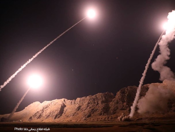 حمله موشکی سپاه به مقر جنایتکاران تروریستی اهواز+تصاویر