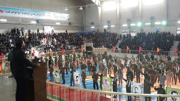 همایش بزرگ شکوه و ایستادگی بسیجیان اسلام آبادغرب+تصاویر