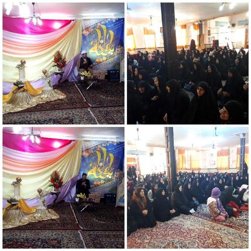 برگزاری مراسم میلاد حضرت زهرا (س) در اسلام آبادغرب+تصاویر