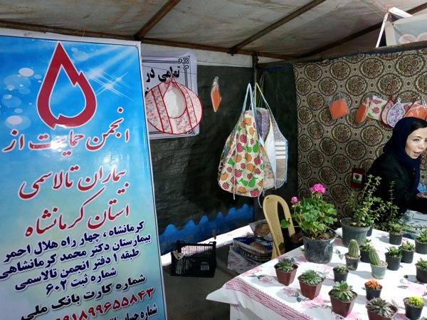 هفت سین خود را با عشق و نوع دوستی کامل کنید+تصاویری از نمایشگاه نوروزی در اسلام آبادغرب