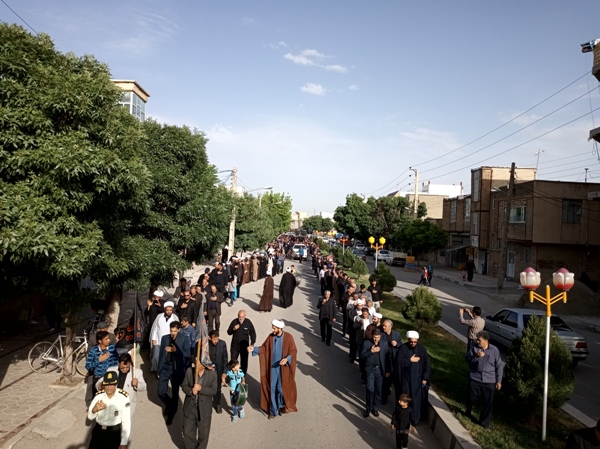 عزاداری اسلام آبادی ها در روز شهادت حضرت علی (ع) +تصاویر