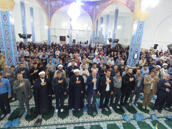 برگزاری مراسم سالگرد ارتحال امام خمینی (ره) دراسلام آبادغرب+تصاویر