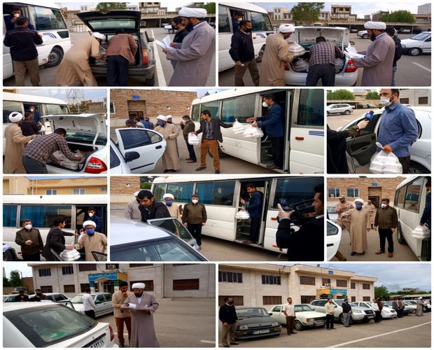 توزیع ۲۰۰۰ پرس غذای گرم بین نیازمندان و آسیب دیدگان ناشی از کرونا در اسلام آبادغرب+تصاویر