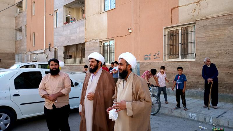 اجرای سرود(پاتوقی) و خیابانی بمناسبت عید غدیر خم توسط کاروان منتظران ظهور 