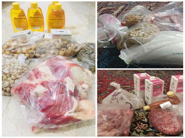 اهدای بسته های کمک معیشتی به بیماران پروانه ای در شهرستان اسلام آباد غرب