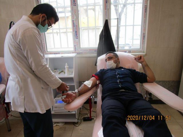 گزارش تصویری/ استقبال خوب مردم از اهدای خون در اسلام آبادغرب