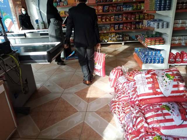 توزیع 7 تن اقلام ضروری طرح تنظیم بازار در اسلام آبادغرب 