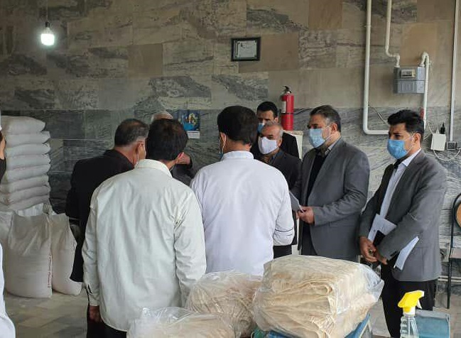  پلمپ یک واحد خبازی متخلف در اسلام آبادغرب