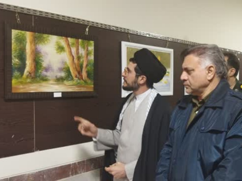 افتتاح نمایشگاه آثار هنری بانوان اسلام آبادغرب+عکس افتتاح نمایشگاه آثار هنری بانوان اسلام آبادغرب+عکس