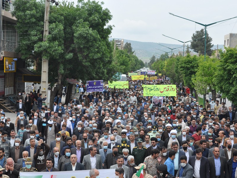 گزارش تصویری| راهپیمایی روز جهانی قدس در اسلام آبادغرب