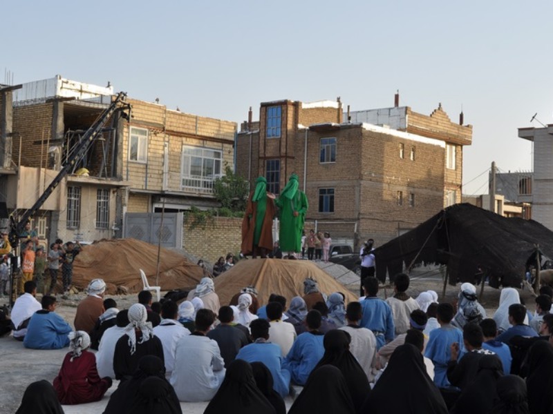 بازسازی واقعه غدیر خم در اسلام آبادغرب+تصاویر