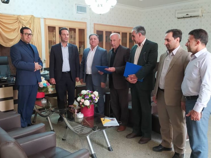 آیین تودیع و معارفه مدیر آب و فاضلاب اسلام آبادغرب