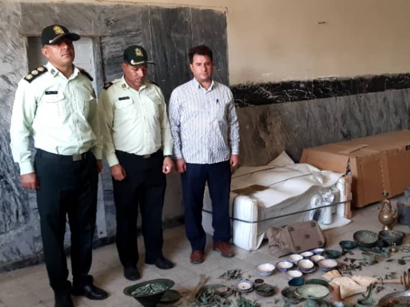 کشف بیش از ۴ هزار قطعه شئ تاریخی در اسلام آبادغرب+تصاویر