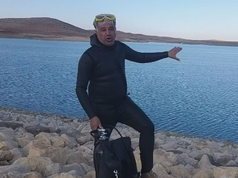 فیلم| ماجرای غرق شدن دو جوان ماهیگیر در سدشیان از قول غواص کرمانشاهی