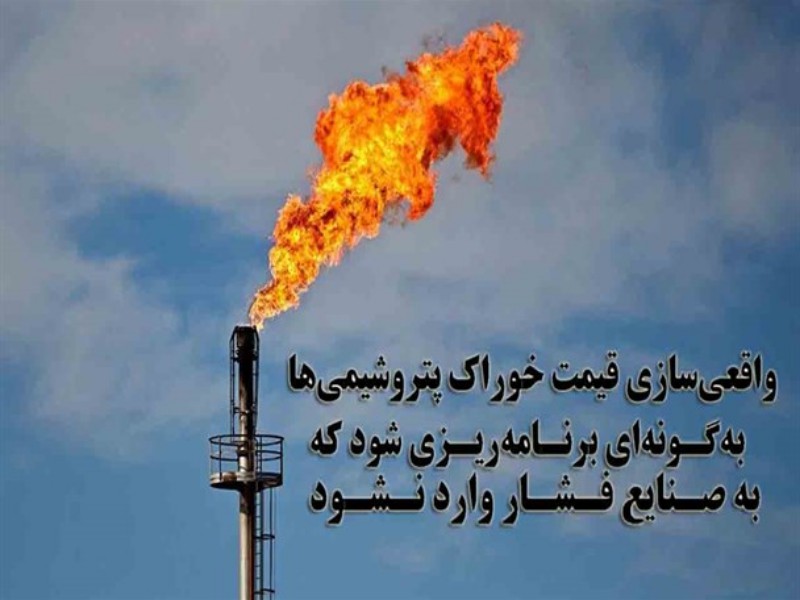 سقف ثابت ریالی با تغییر و تحولات بازار انرژی همخوانی ندارد/ واقعی‌سازی قیمت خوراک پتروشیمی‌ها به‌گونه‌ای برنامه‌ریزی شود که به صنایع فشار وارد نشود