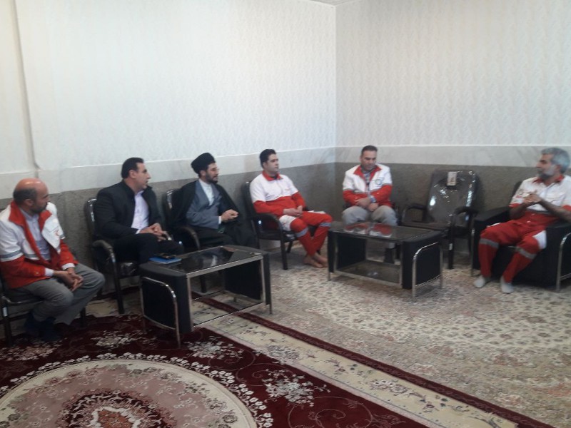 بازدید امام جمعه اسلام آبادغرب از پایگاه امداد بین جاده ای مرصاد