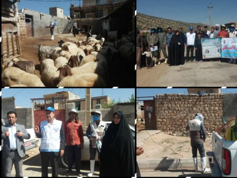 برگزاری اردوی جهادی در روستای کم برخوردار شهرستان اسلام‌آبادغرب+فیلم