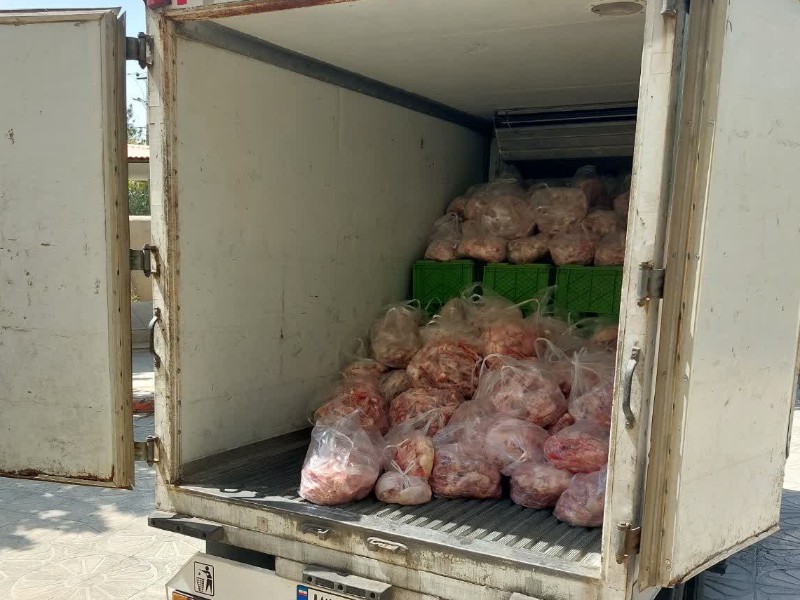 امحای ۸۰۰ کیلوگرم گوشت مرغ منجمد بدون هویت در اسلام‌آبادغرب