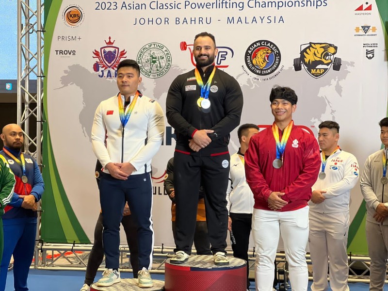 پاورلیفتینگ قهرمانی آسیا| دو طلا برای ایران