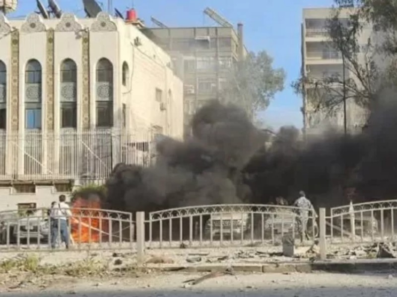 حمله صهیونیستها به کنسولگری ایران جُرمی بینالمللی حمله صهیونیستها به کنسولگری ایران جُرمی بینالمللی