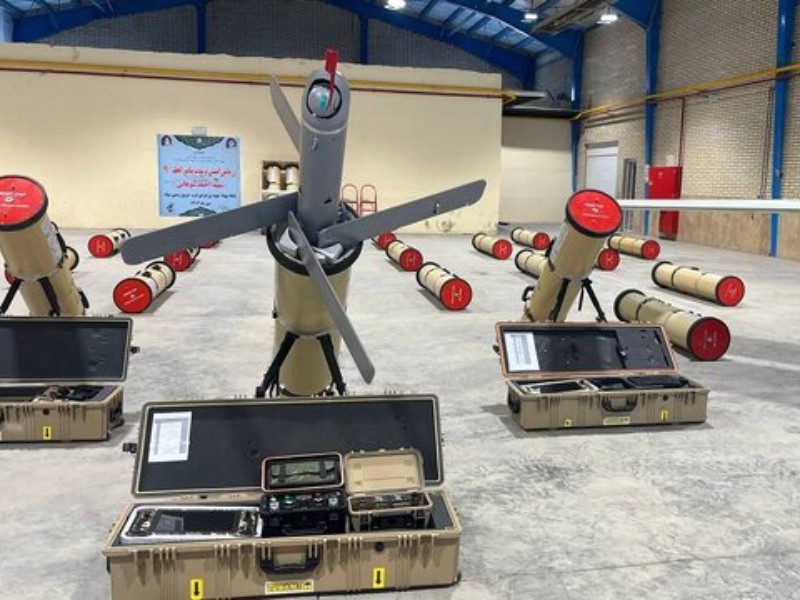 رونمایی از جدیدترین پهپاد انتحاری نیروی زمینی سپاه + جزئیات