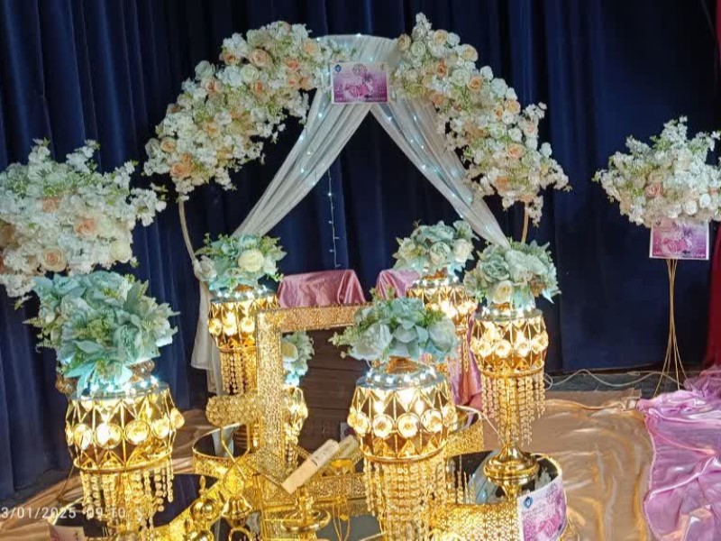 برگزاری جشن ازدواج ۲۵ زوج بسیجی همزمان با ولادت حضرت امیرالمؤمنین (ع)