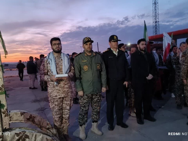 اعزام بسیجیان اسلام‌آبادغرب به رزمایش پیامبر اعظم ۱۹