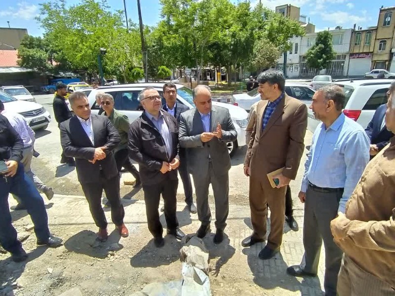 بازدید از پروژه های مسکن مهر و بررسی مشکلات وطرح های عمرانی