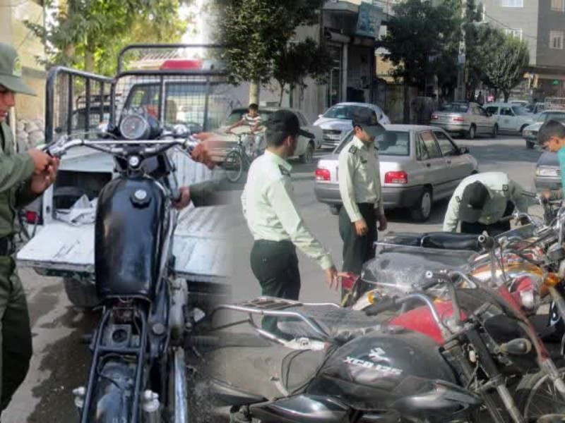 توقيف 34 دستگاه وسيله نقليه متخلف