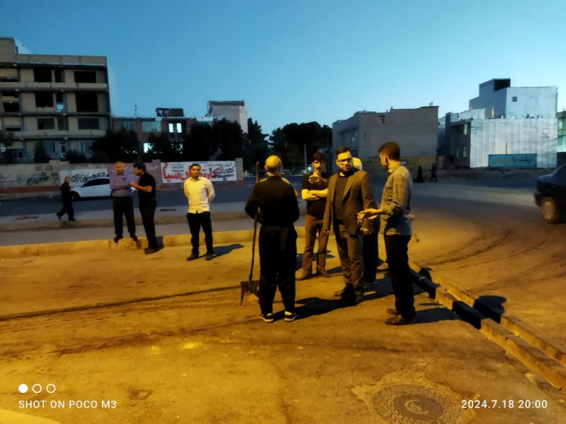 آسفالت خیابان ها و معابر شهری، از مطالبات بحق شهر یک از شهروندان است