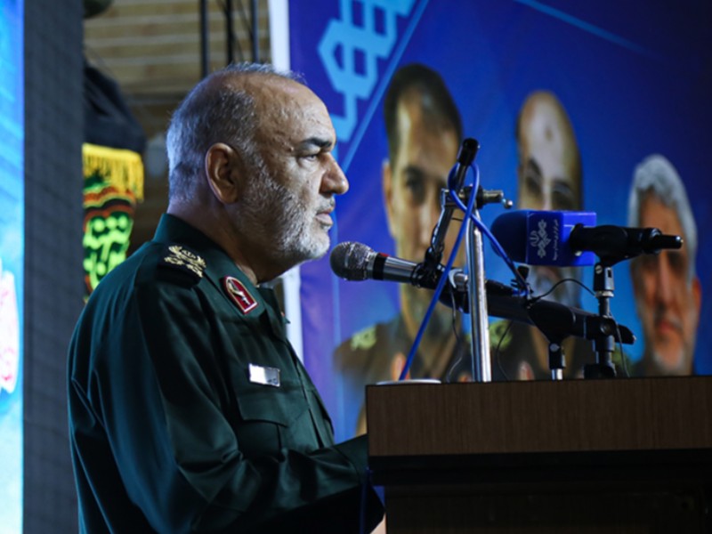 تسلیت سرلشکر سلامی برای شهادت رضا محمد سلیمانی تسلیت سرلشکر سلامی برای شهادت رضا محمد سلیمانی