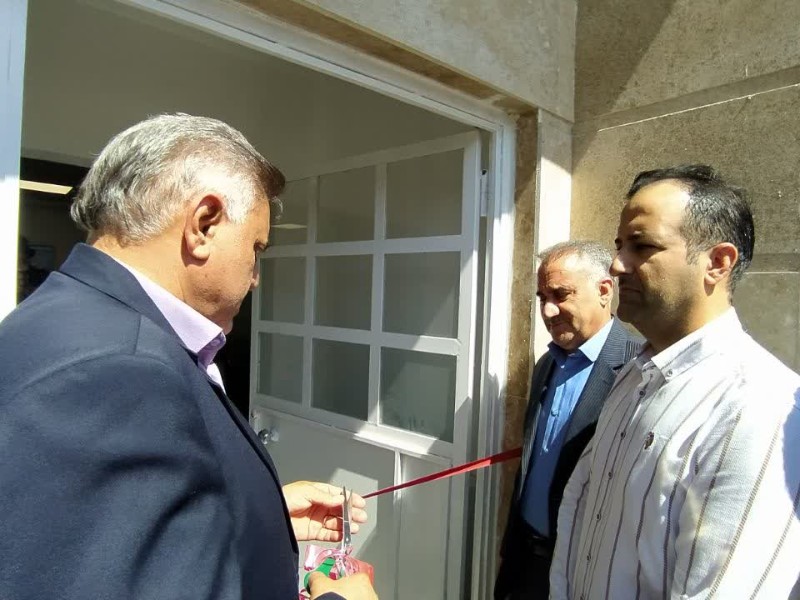 پایگاه سلامت شهر حمیل تجهیز و به بهره برداری رسید