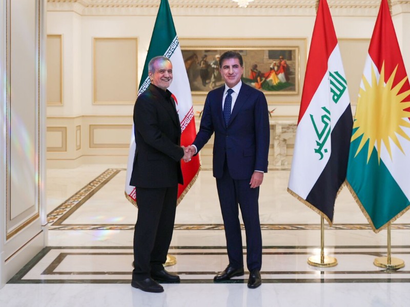 پزشکیان: ما و کردستان عراق بههم خون دادهایم/ بارزانی: حضور پزشکیان در اربیل تاریخی است پزشکیان: ما و کردستان عراق بههم خون دادهایم/ بارزانی: حضور پزشکیان در اربیل تاریخی است