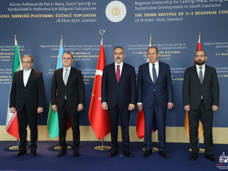 آغاز به کار اجلاس وزرای خارجه سازوکار همکاری منطقه‌ای قفقاز