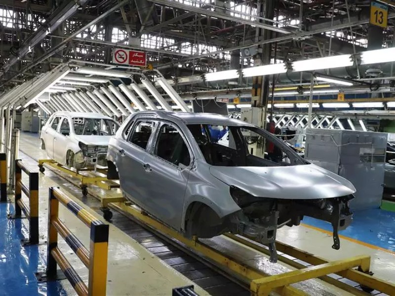 تولید بیش از ۵۱۰ هزار دستگاه خودرو توسط خودروسازان بزرگ