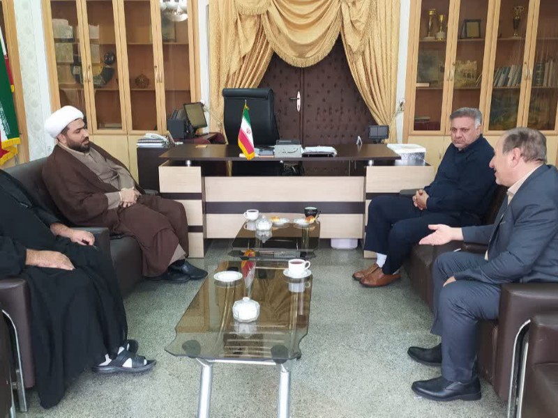 دیدار مدیر کل اداره تبلیغات اسلامی استان کرمانشاه با فرماندار اسلام‌آبادغرب