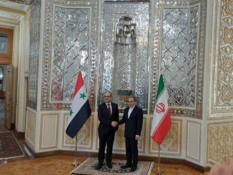 استقبال عراقچی از وزیر خارجه سوریه