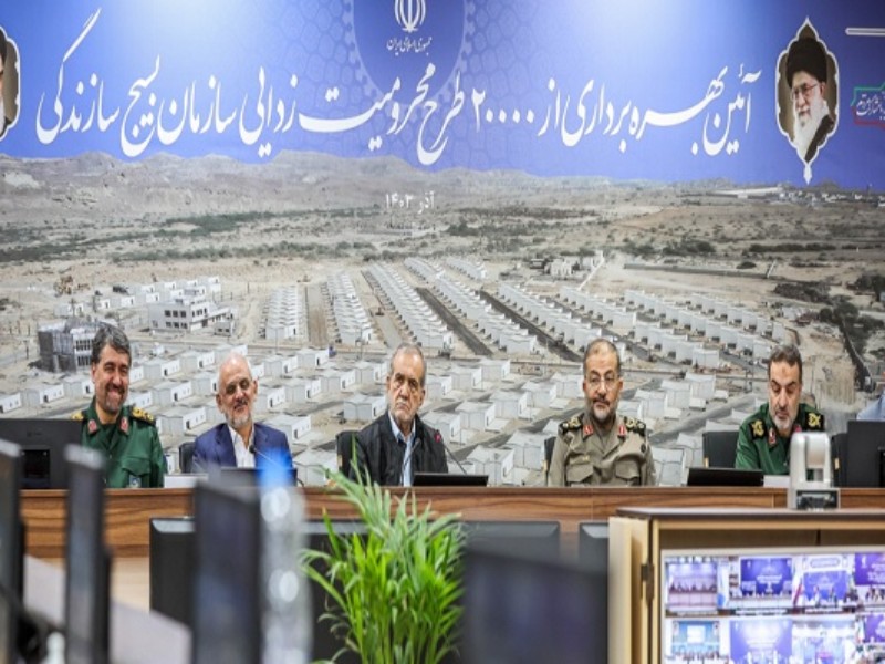 پروژه‌های مهم کشور را با نگاه بسیجی قطعا حل خواهیم کرد