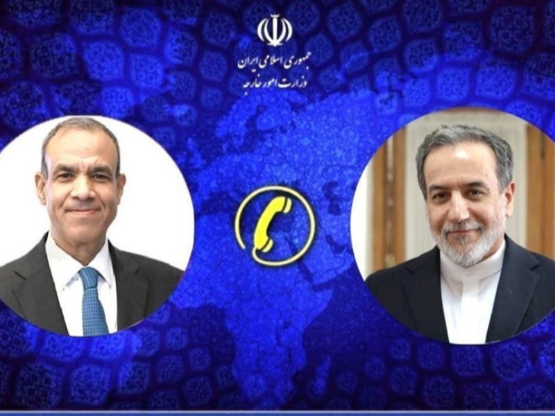 رایزنی تلفنی وزیران خارجه ایران و مصر