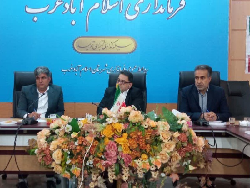 تأکید بر هم‌افزایی دستگاه‌ها و نقش مردم در کاهش آسیب‌های اجتماعی اسلام‌آبادغرب