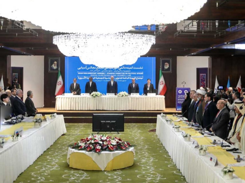 قطعنامه محکومیت حملات رژیم صهیونیستی علیه ایران در مجمع مجالس آسیایی مصوب شد